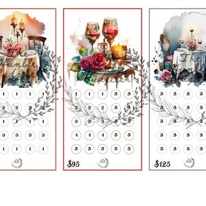 Romantic Table Mini Savings Challenge and Dashboard