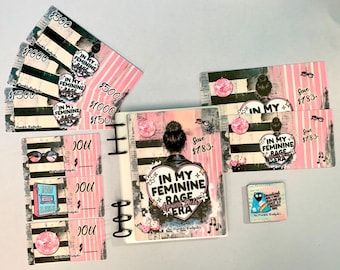 In My Feminine Rage Against Debt Era Savings Challenge Book - Save 783+ | Low Budget