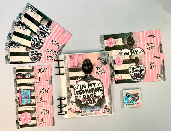 In My Feminine Rage Against Debt Era Savings Challenge Book - Save 783+