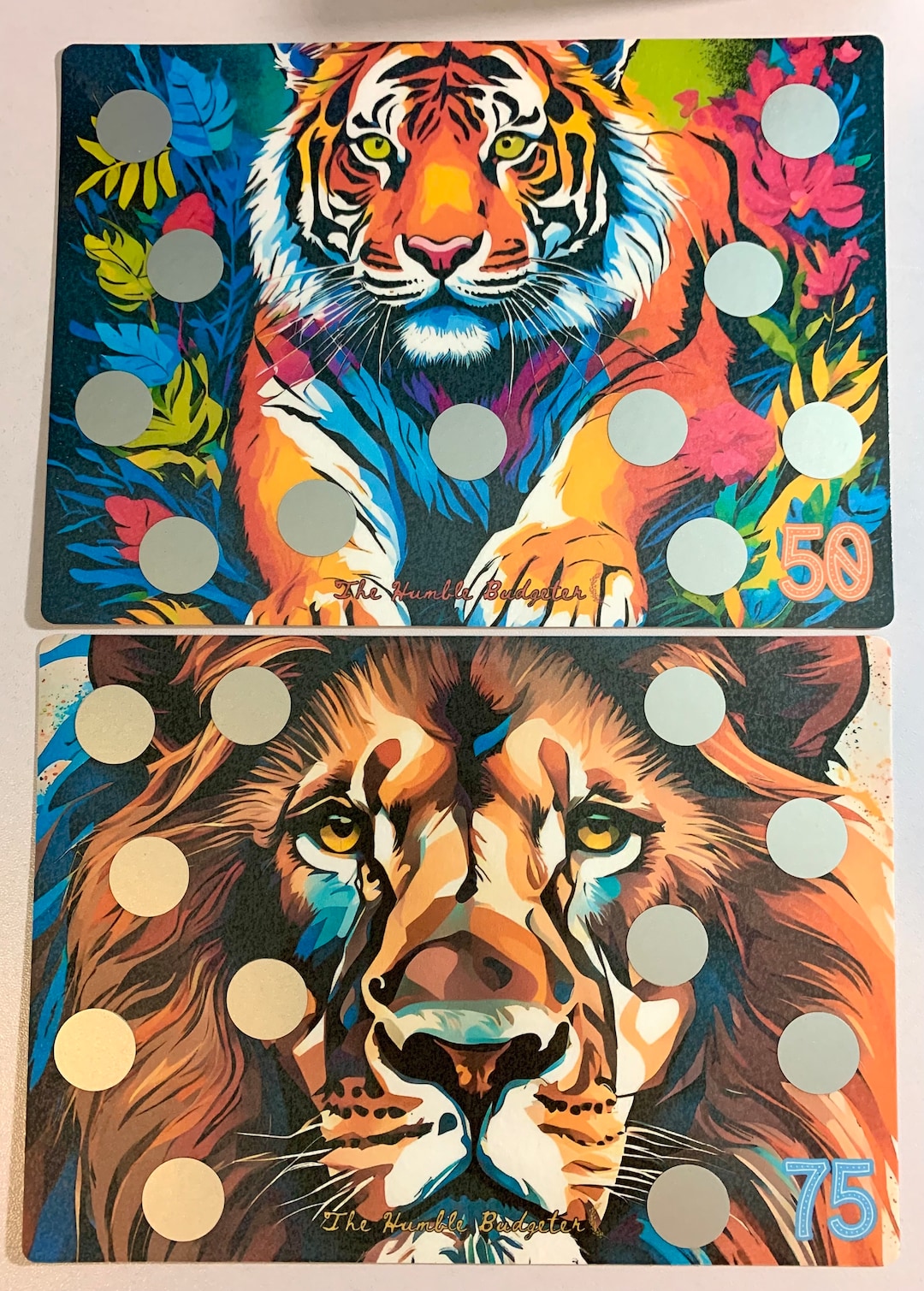Big Cat Energy Scratch-off Savings Challenge Bundle