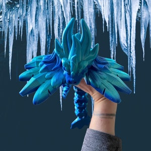 Spike Ice Crystal Baby STL, Flexible