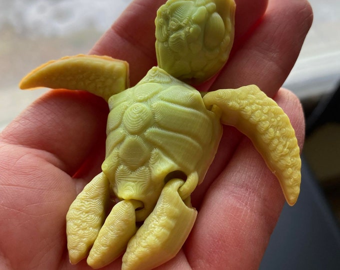 Cinderwing3d’s Flexi Turtle - Etsy