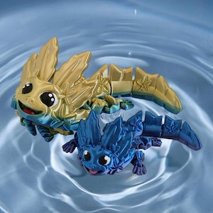 Plumeria Axolotl STL 3D