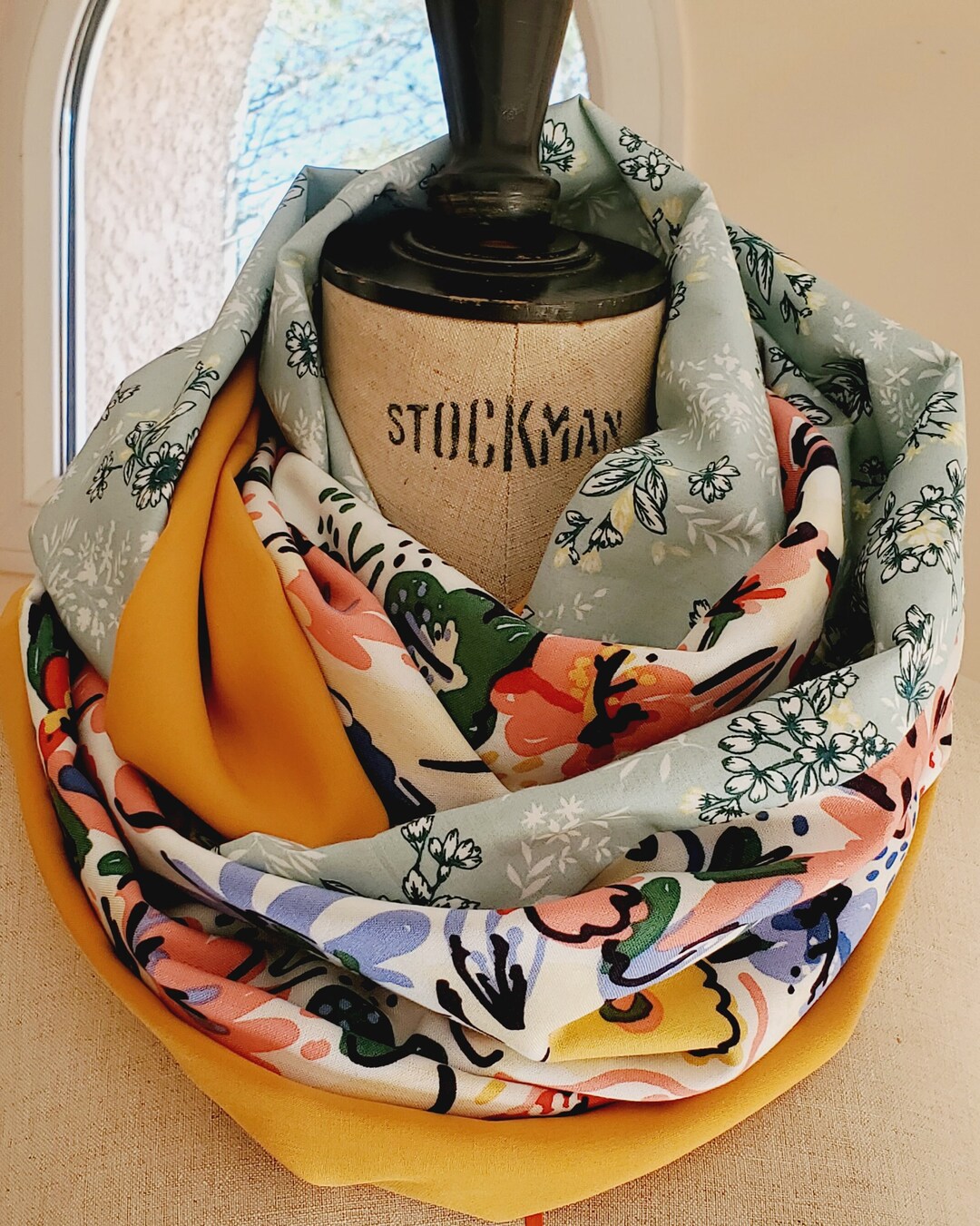 Snood Femme Vert - Tk Maxx - Tour De Cou Acrylique Doux - Occasion