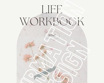 31 Seiten Planer & Tracker Ziele Life Workbook 2023