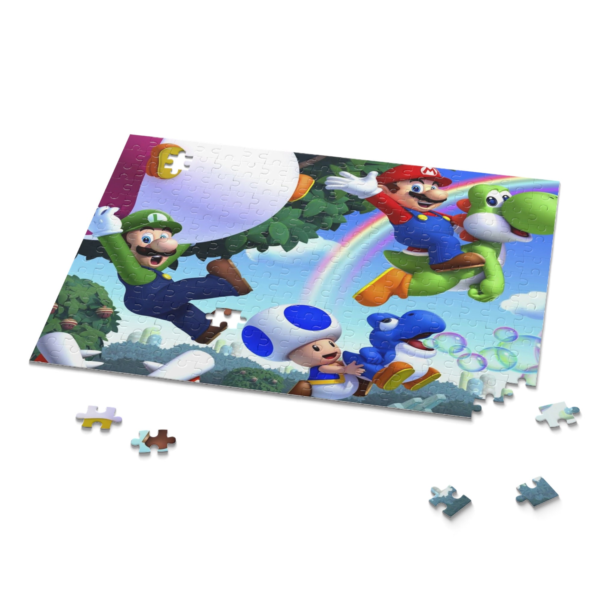 Doing a Super Mario Bros. 500 piece puzzle - Short, Sweet and SO