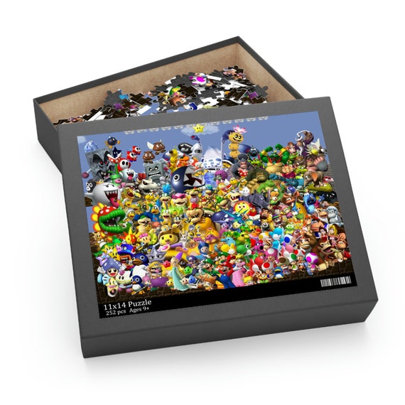 Buy Super Mario Characters Puzzle 120, 252, 500-piece Online in