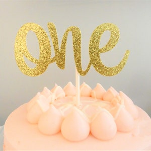 Number Cake Topper/number 1 Cake Topper/gold 2 Cake Topper/1st Birthday