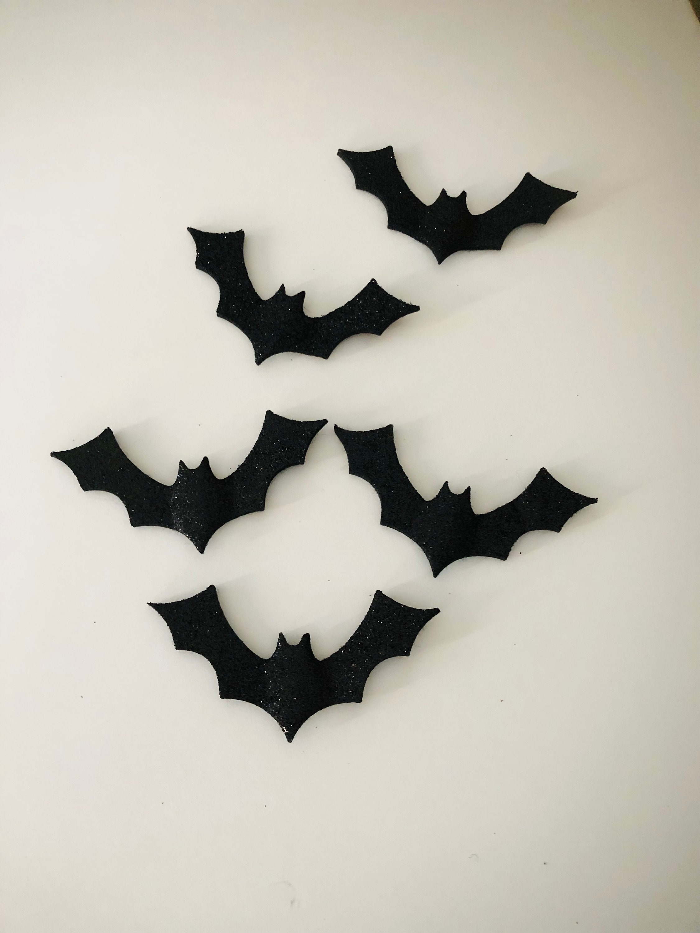 Bat Wall Decals/halloween Decor/flying Bats/3d Bats/bat Wall Decor/bat Cut Outs/halloween Wall