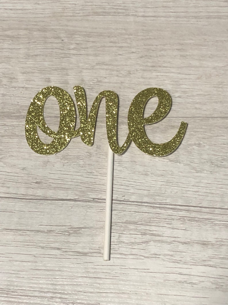 Number Cake Topper/number 1 Cake Topper/gold 2 Cake Topper/1st Birthday
