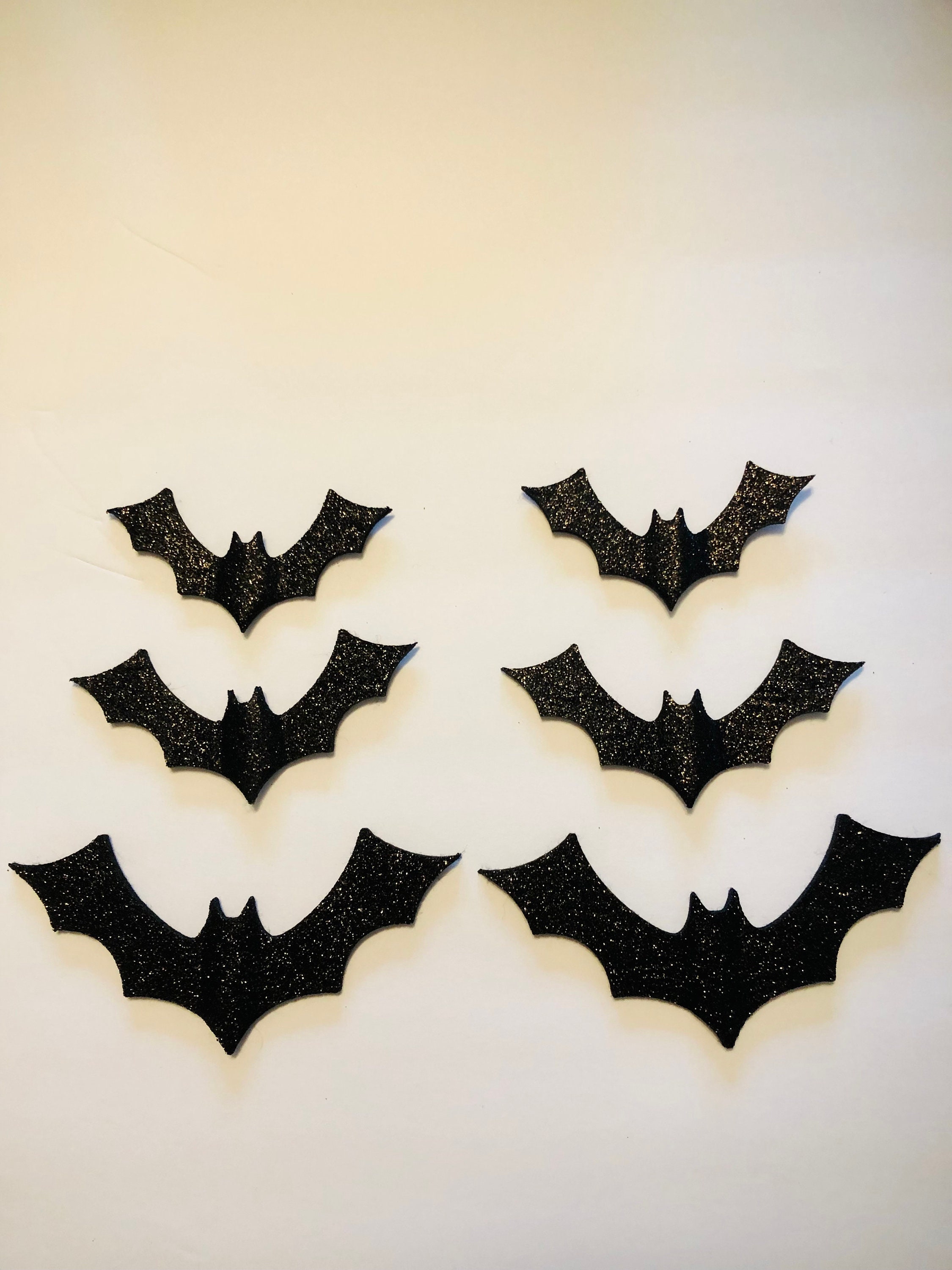 Bat Wall Decals/halloween Decor/flying Bats/3d Bats/bat Wall Decor/bat Cut Outs/halloween Wall