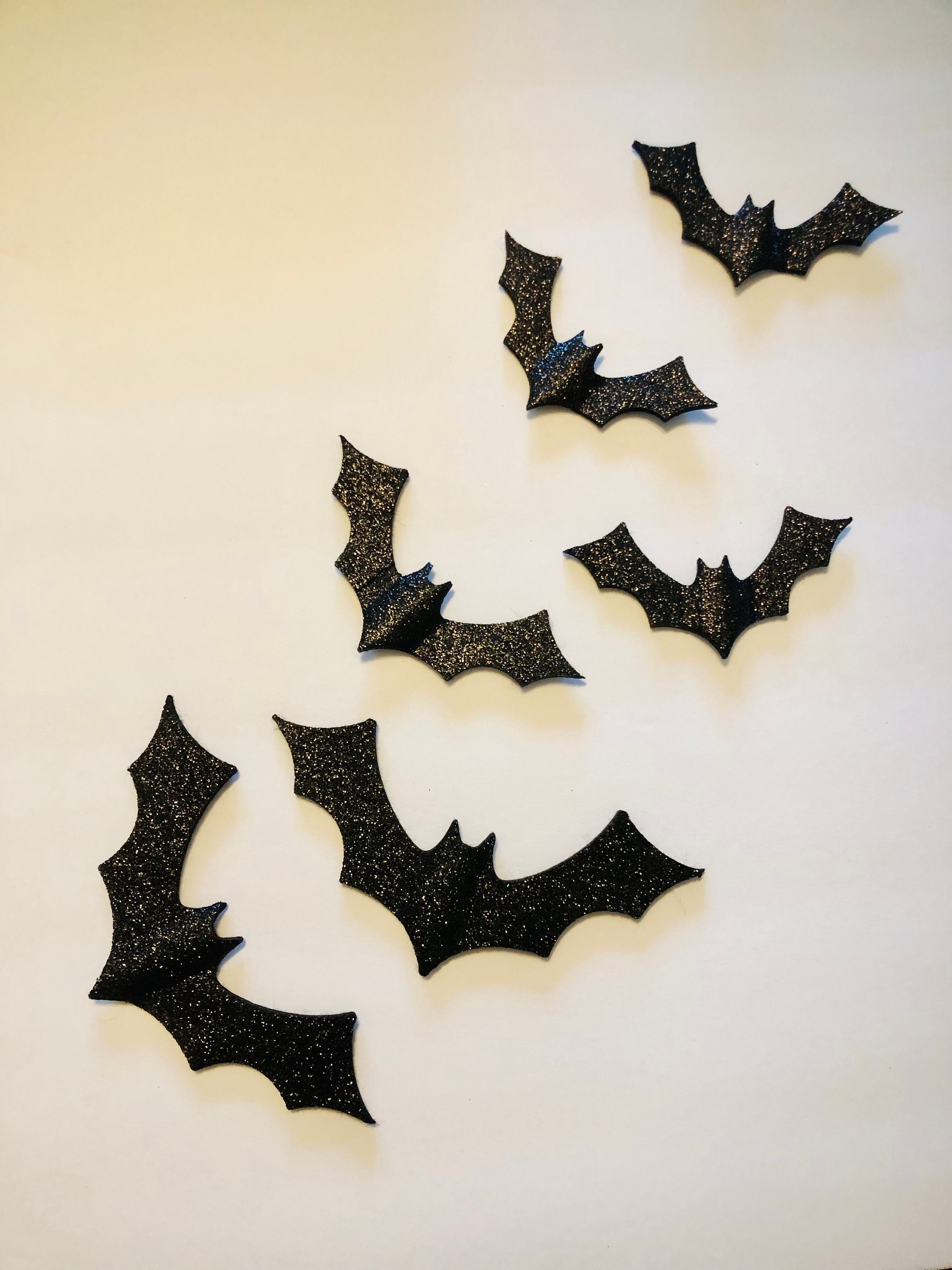 Bat Wall Decals/halloween Decor/flying Bats/3d Bats/bat Wall Decor/bat