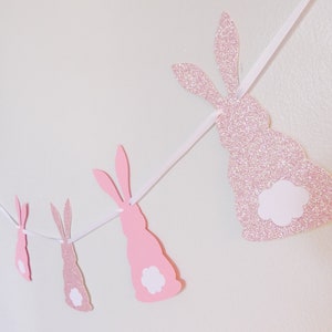 Bunny Banner, Some Bunny is One Banner, Easter Banner, Bunny Party Garland, 1st Birthday, First Birthday Decorations, Bunny Garland, Bunny