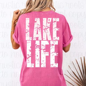 Lake Days Distressed PNG Retro PNG Summer png Lake Bum Sublimation Designs Grunge Shirt Girly png Lake Days png