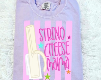 In My String Cheese Era PNG, Funny Mom Life Shirt Design, String Cheese Mama PNG, Trendy Motherhood Graphic, Digital Download