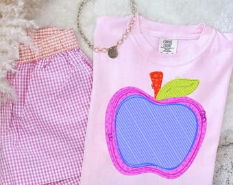 Insegnante Apple PNG, Maglietta personalizzata per insegnanti, Design per il ritorno a scuola, Monogramma per insegnanti, Sublimazione scolastica, Aggiungi il tuo nome Insegnante PNG
