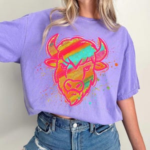 Preppy Doodle bison Png, Mascot Digital Design, Team Spirit, Instant Download, Hand drawn Mascots, trendy digital design