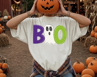Preppy Boo PNG: Fiocco da civetta di Halloween, Pipistrelli - Sublimazione autunnale (Download digitale), Stagione spettrale, Stelle ninja