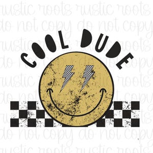 Cool Dude PNG-Boy Sublimation Digital Design Download-grunge png, trendy boy designs, little boy png, edgy png, checkered png, skater png