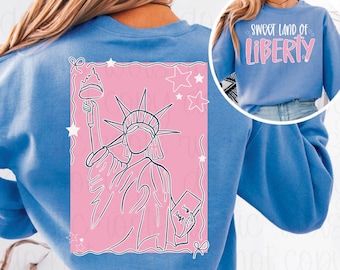 4th of July Sublimation Design: Lady Liberty PNG (Digital Download)