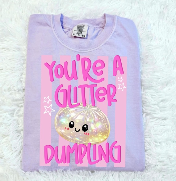 Glitter Dumpling Png, Trending Kids Shirt Design, Pastel Rainbow Sublimation, Squishy
