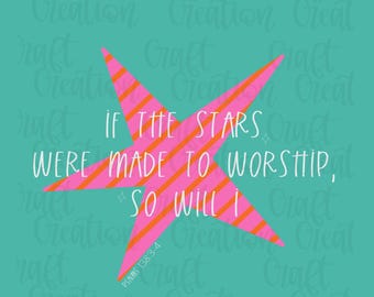 Sterne wurden gemacht, um PNG anzubeten, Religiöse PNG, Doodle PNG, Sterne Png, Girly Png, Preppy Png, Trendy Png, Christliche Png