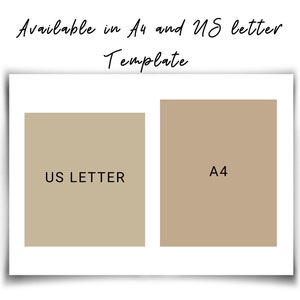 Puede incluir: Un gr&aacute;fico que muestra la diferencia de tama&ntilde;o entre los formatos de papel US Letter y A4. El papel US Letter est&aacute; a la izquierda y el papel A4 a la derecha. Ambos son de color beige.