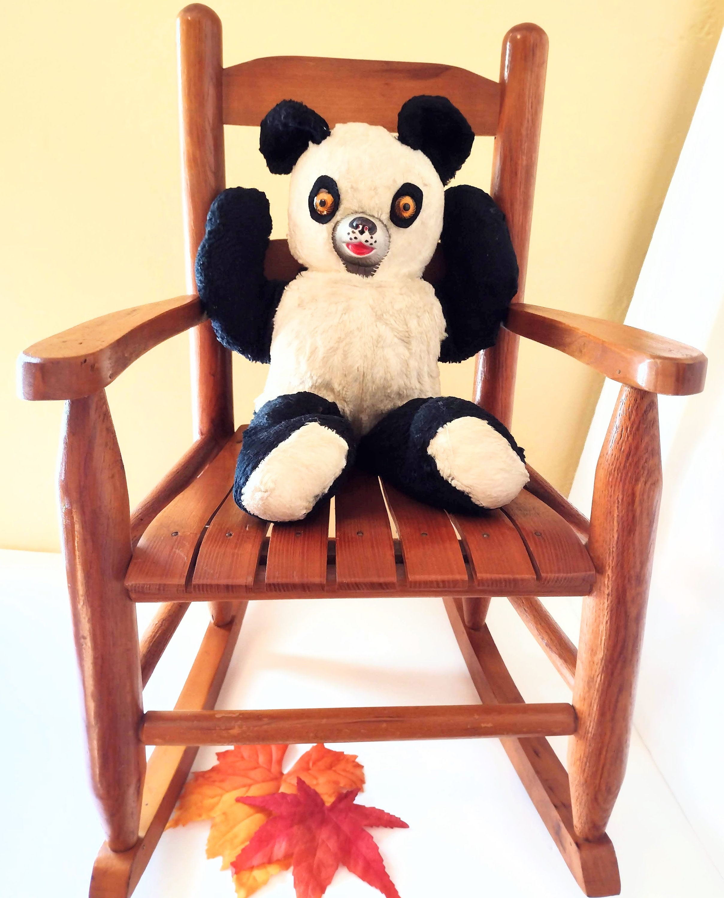 Dixie Seating Co. Handmade Child Rocking Chair 1950s Etsy