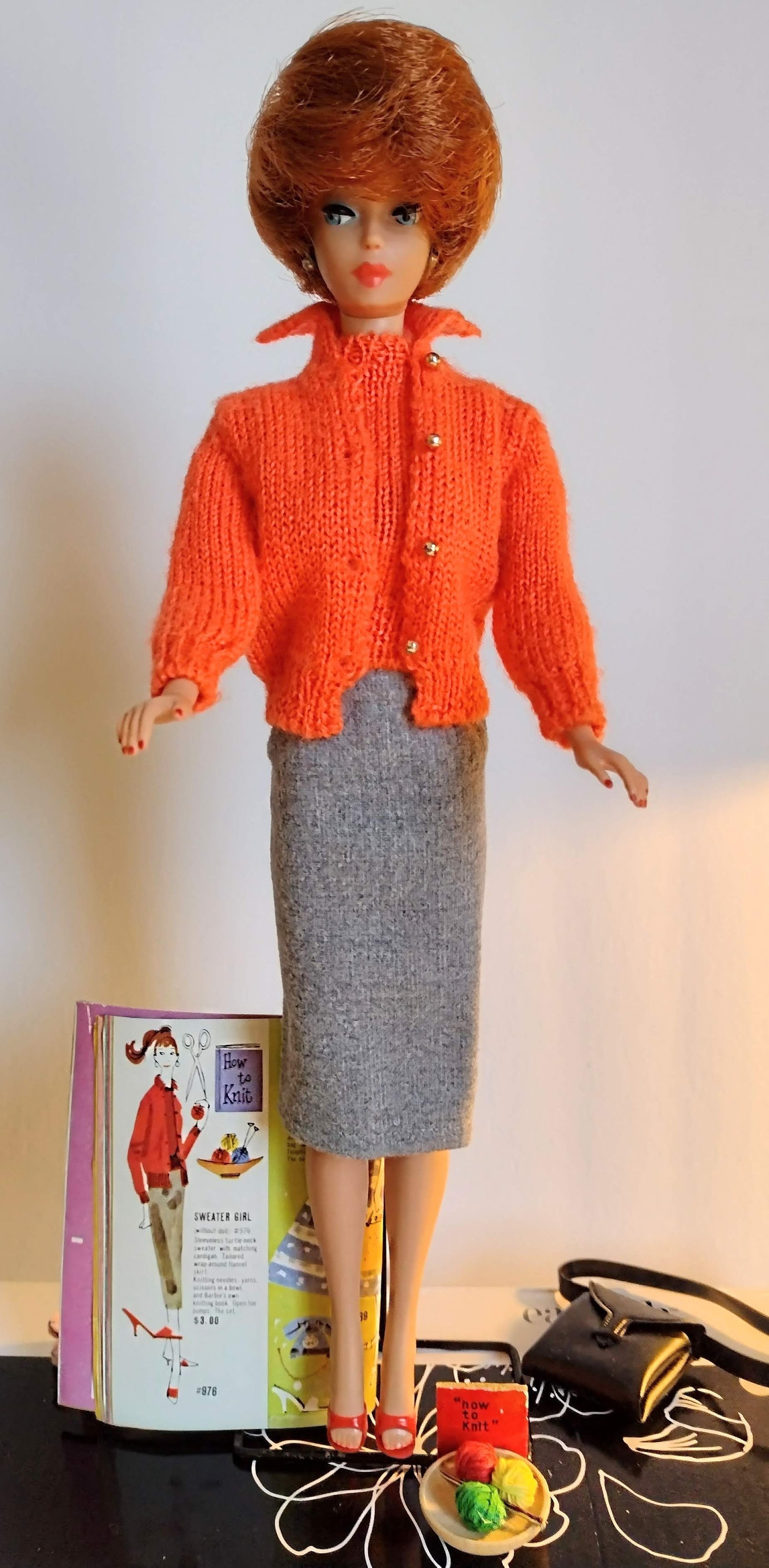 Barbie Doll Outfit 1961 1967 Sweater Girl Etsy