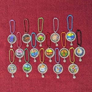 Chalice Charms Unitarian Universalist — Set of 15