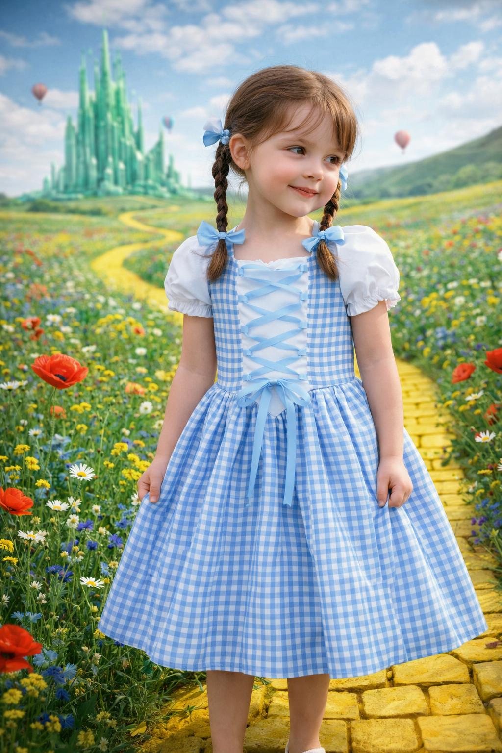 Wizard Oz Dorothy Cosplay Costume | Cuotas sin interés