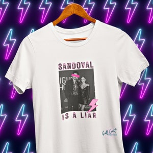 Scandoval 2023 Vanderpump Rules Sandoval is a Liar Shirt, Bravo TV Ariana Madix Shirt, VPR Finale Reunion Tom Sandoval Cheater Shirt
