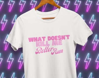Scandoval What Doesnt Kill Me Better Run Team Ariana Shirt, Tom Sandoval Raquel Rachel Leviss VPR Affair 2023 T-shirt