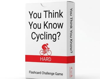 Jogo de Quiz de Ciclismo: Presente para Ciclistas de Estrada e Casuais