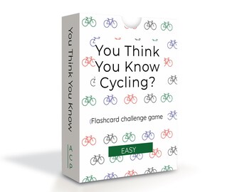 Cycling Flashcard Game | Gifts for Cyclists - Test Their Bike Knowledge
