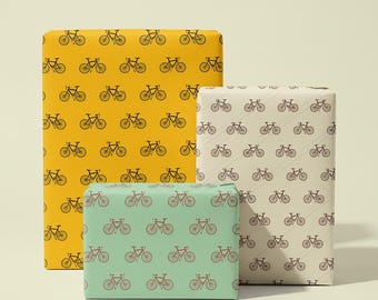 Carta da regalo a tema bicicletta per regali dedicati al ciclismo.