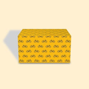 Papier cadeau pour homme, papier cadeau Tour de France, papier cadeau emblèmes de vélo, papier cadeau inspiré du cyclisme,