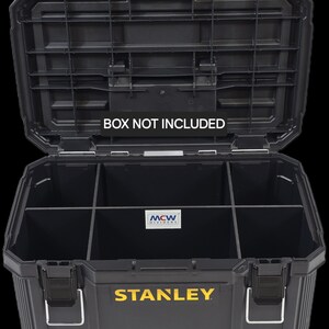 VIDER Fits Stanley – caja de herramientas modular rodante MIDDLE (caja no incluida)