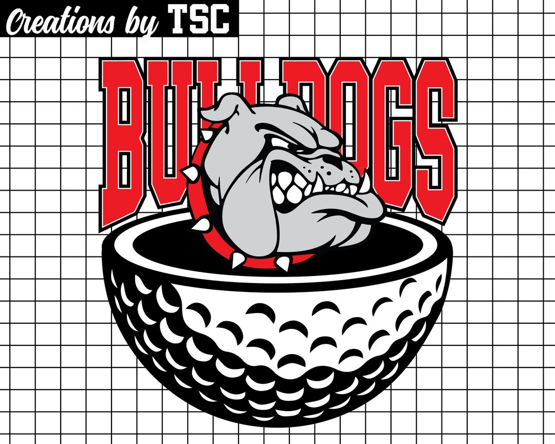 Bulldogs Golf Digital Download .PNG Sublimation Ready Etsy