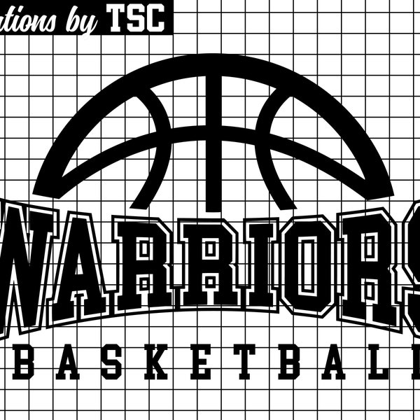 Warrior Basketball | Digital Download | .PNG .SVG | Circuit Ready | Sublimation Ready