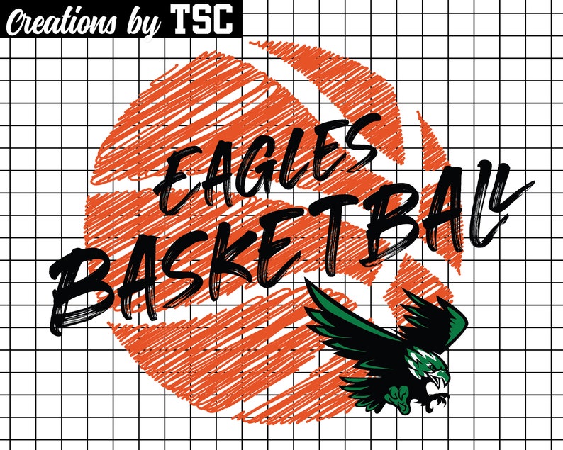 Eagles Basketball Digital Download .PNG Sublimation Etsy