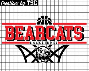 Bearcats Basketball | Digital Download | .PNG  | Sublimation Ready