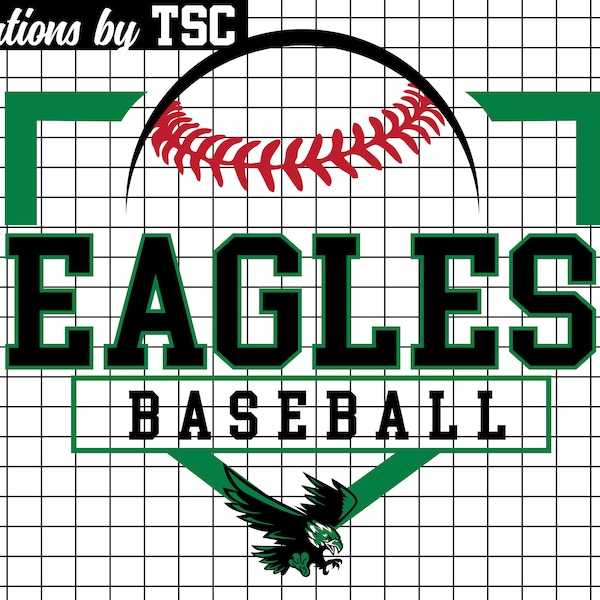 Eagles Baseball | Digital Download | .PNG  | Sublimation Ready | Direct to Film Ready