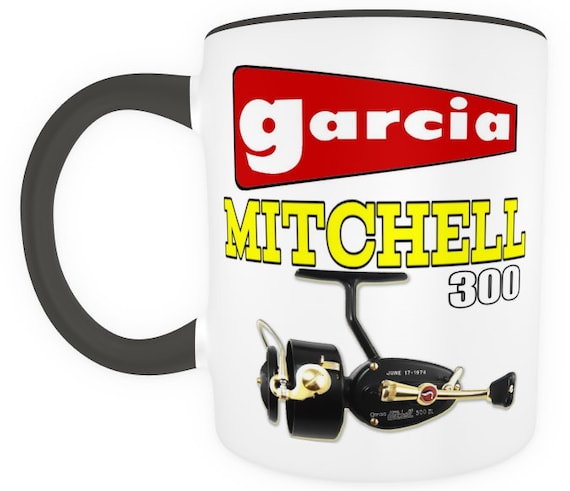 GARCIA MITCHELL 300 Fishing, Reel, Mug, Berkley, Shakespeare, Vintage,  Spinning 