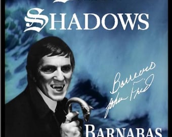 Barnabas Collins Poster: Dark Shadows, Jonathan Frid, Gothic TV