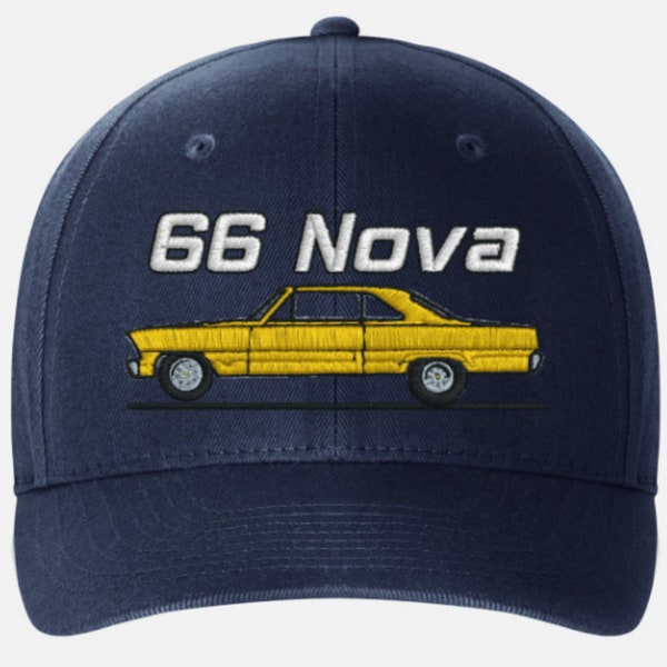 1966 Chevy Nova, Muscle Car Hats, Dodge, Chevy, Pontiac, GTO, Nova, Camaro, Belair, 41 Willy's, Plymouth Cuda, Charger, + More