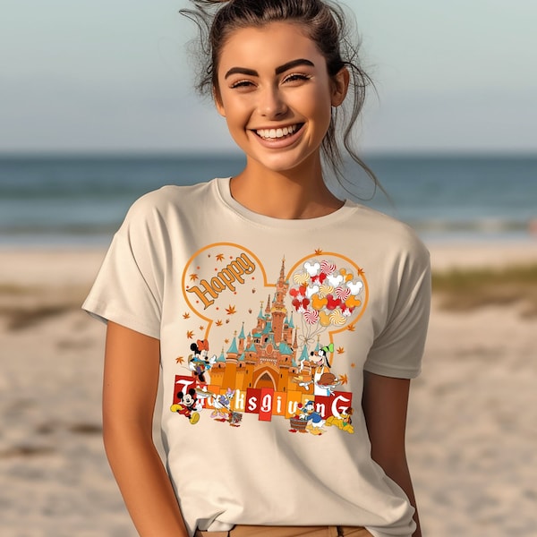 Disney Magic Kingdom Fall Style, Disney Holiday Character Shirt, Thanksgiving Disneybounding Ideas, Disney Autumn Family Outfits