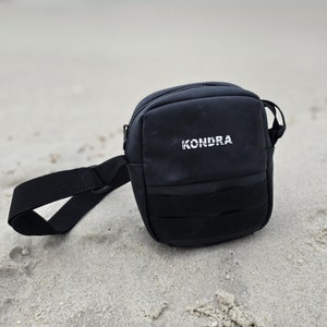 Bolso bandolera, versátil, compacto, para viaje, cartera, porta pasaporte, elegante, duradero y funcional, de piel sintética