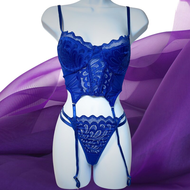 Play Lingerie Set with Garters
