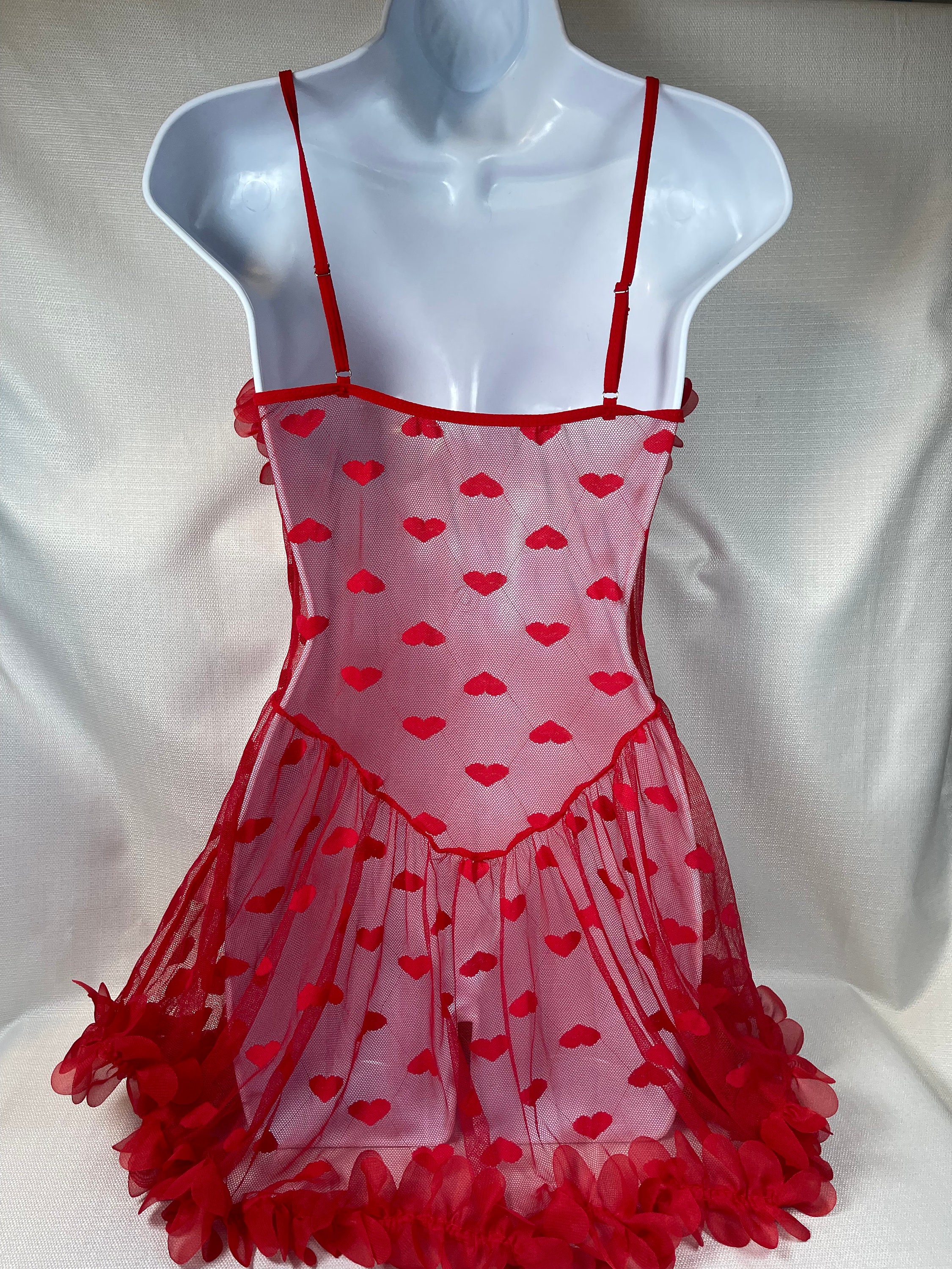 Luxe Romance Sheer Babydoll Lingerie